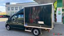 Volkswagen T5 skrzynia paka rama 6 osób brygadówka  VW T5 Transporter kontener paka rama skrzyniowy skrzynia