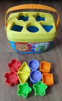 Wiaderko z klockiami Fisher Price+gratis