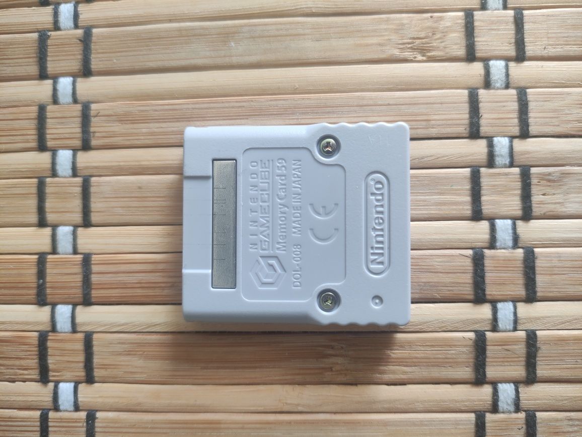 Game Cube Memory Card