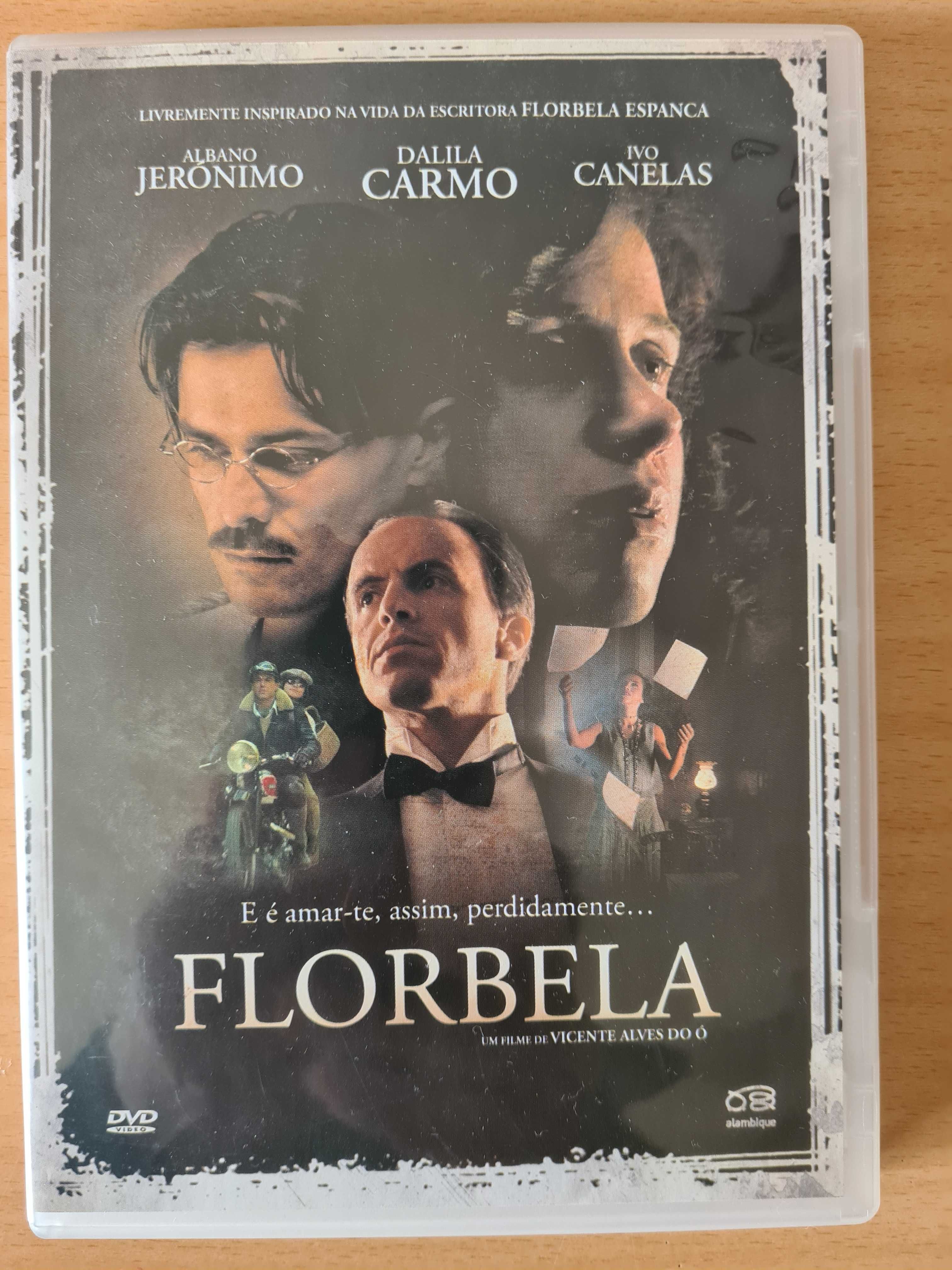 Filme em DVD "Florbela" baseado na vida da poetisa Florbela Espanca