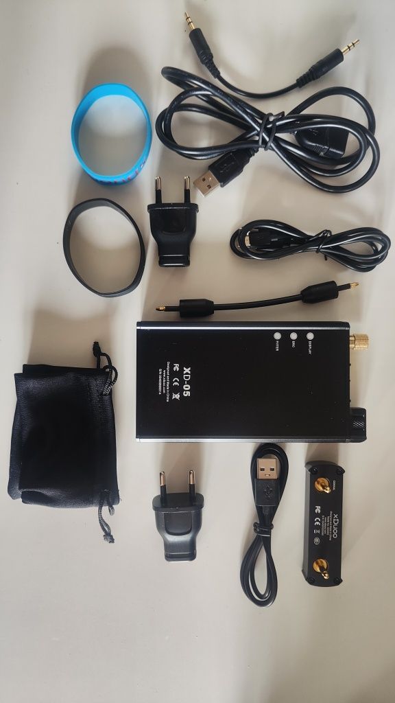 Wzmacniacz słuchawkowy DAC Xduoo XD 05 + adapter bluetooth Xduoo 05BL