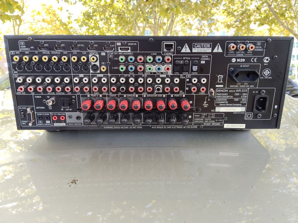 Amplificador Denon AVR 3310