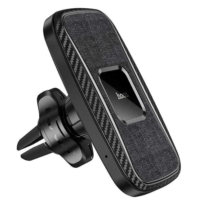 Магнитный держатель Hoco CA75 с беспроводной зарядкой wireless charger
