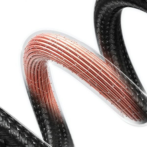 USAMS Kabel USB na Micro-USB 2A 1,2mFast Charging stalowy/tarnish