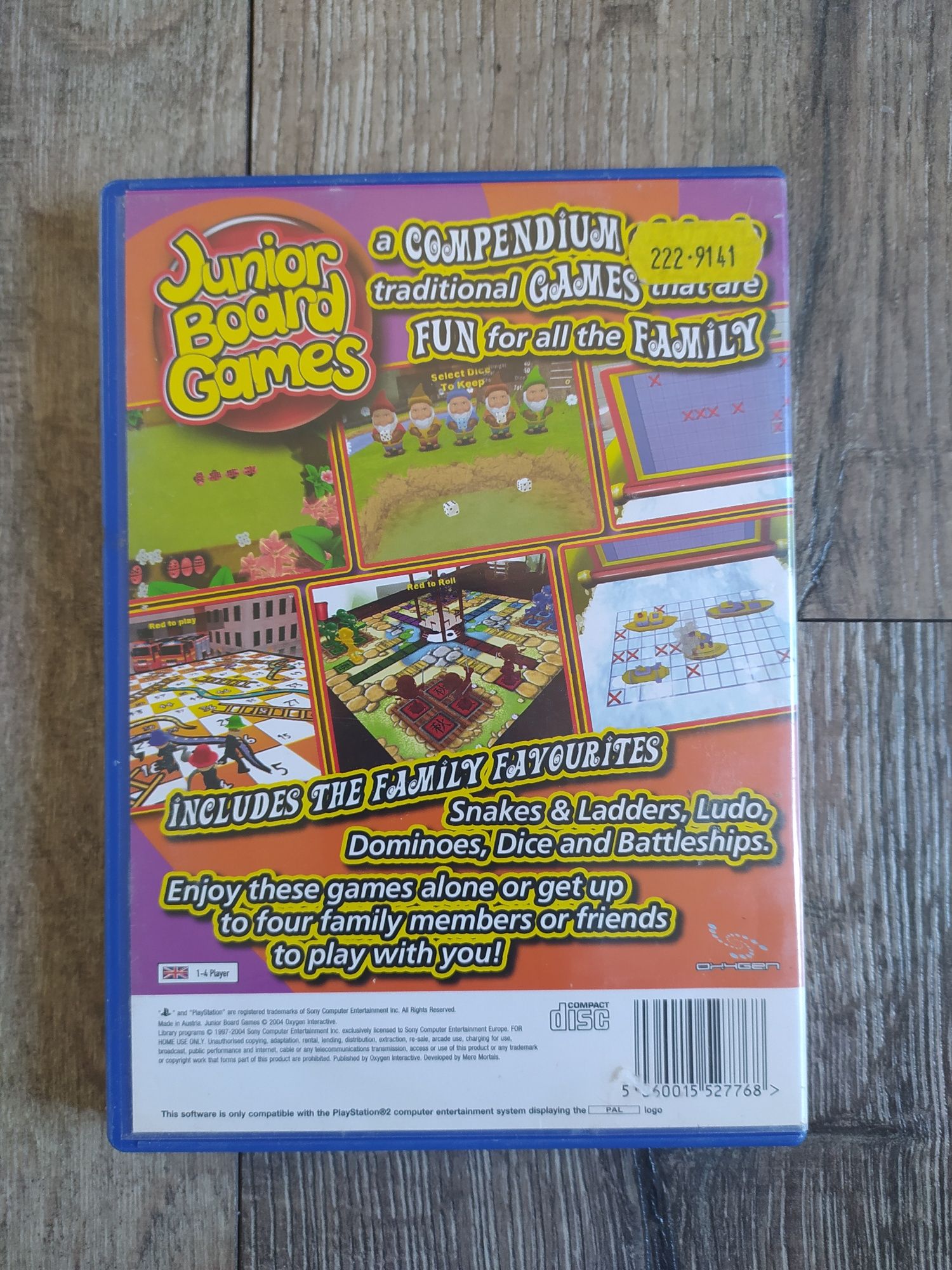 Gra PS2 Junior Board Games Wysyłka