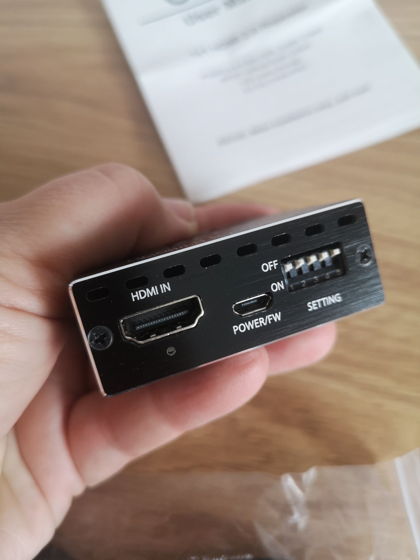 Rozdzielacz 1x1 hdmi