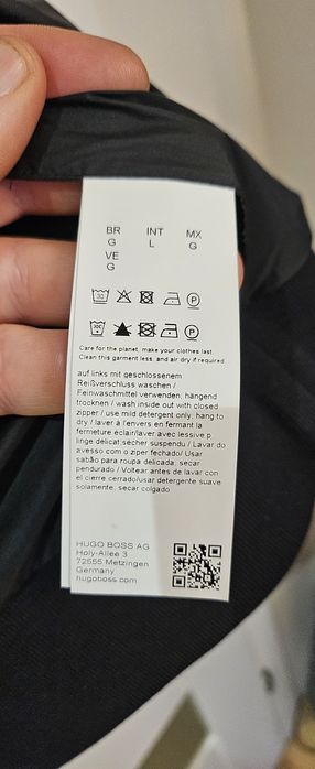 OKAZJA!!! BOSS Męska kurtka z kapturem roz  XL