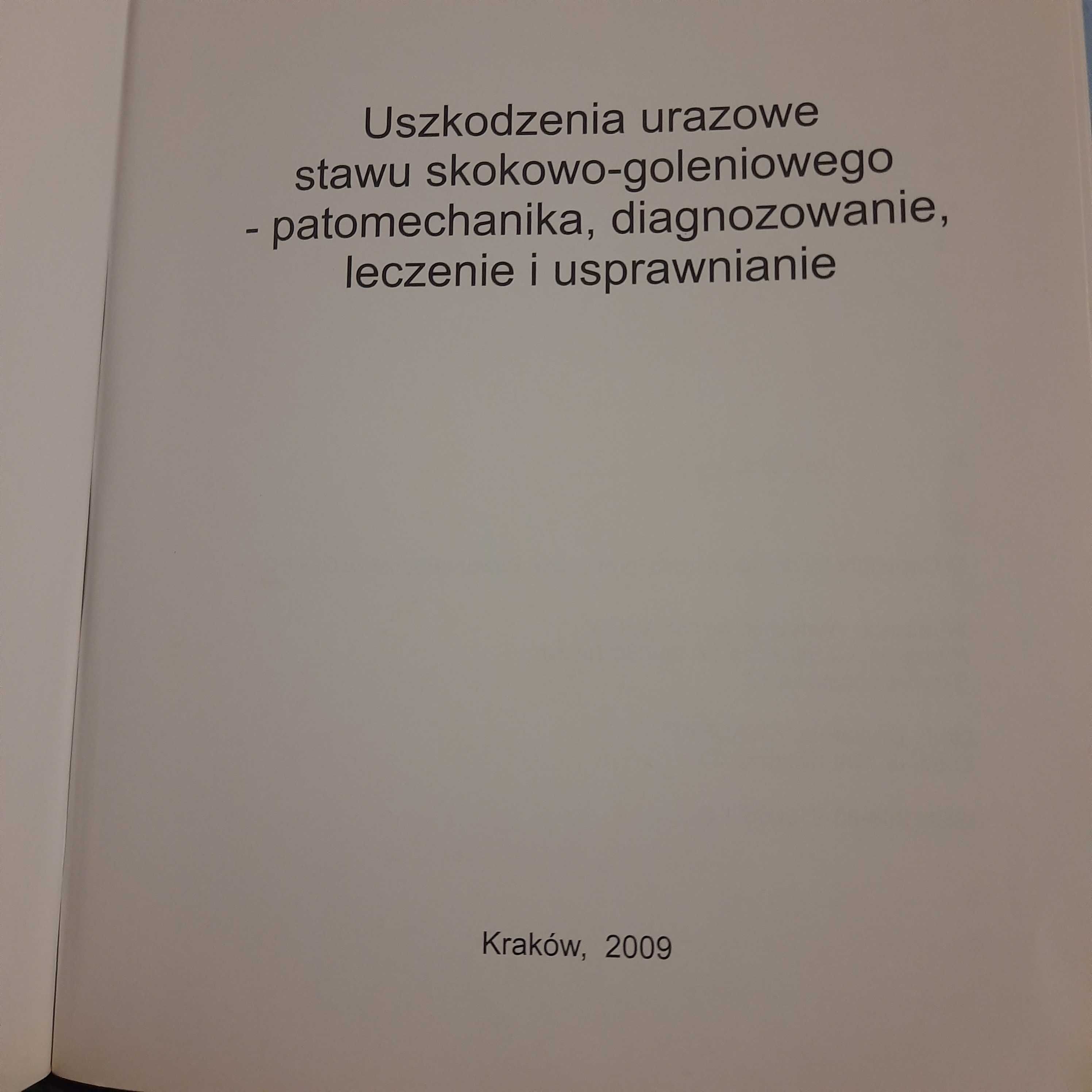 Uszkodzenia stawu skokowo-goleniowego