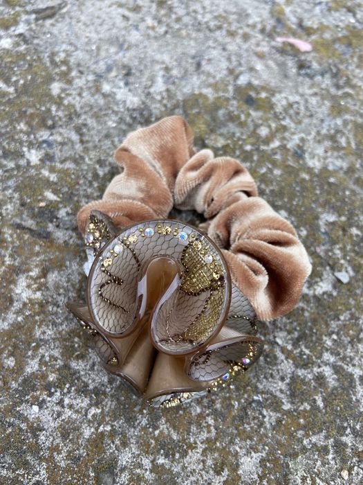 Резинки для волос с украшениями сваровски новый