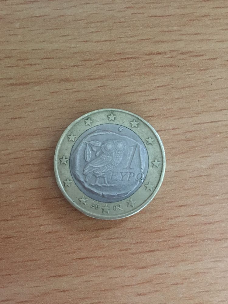 Moedas 1 euro Grécia DE COLECIONADOR