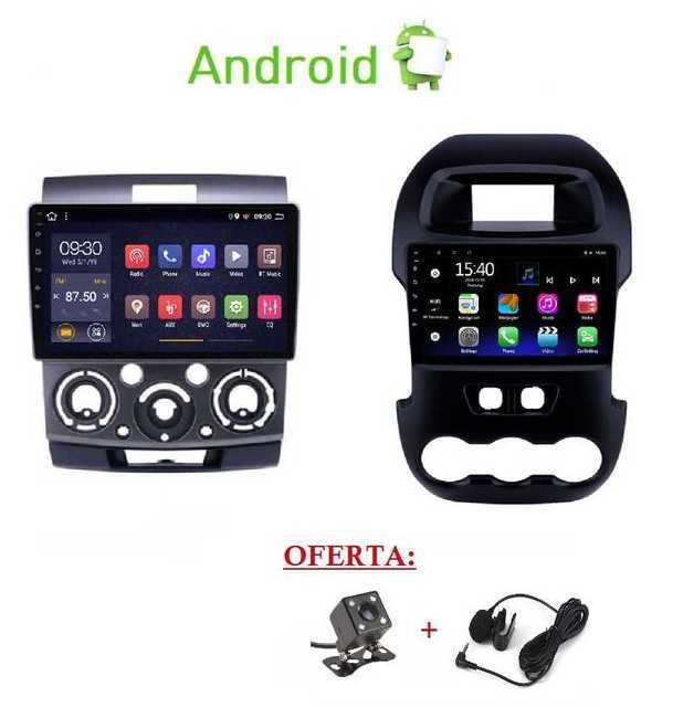 (NOVO) Rádio 2DIN • Mazda BT-50 • FORD Ranger • Android GPS [4+32GB]