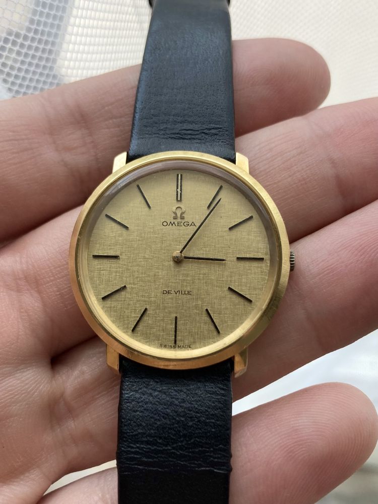 Nakręcana Omega De Ville Vintage - 1969