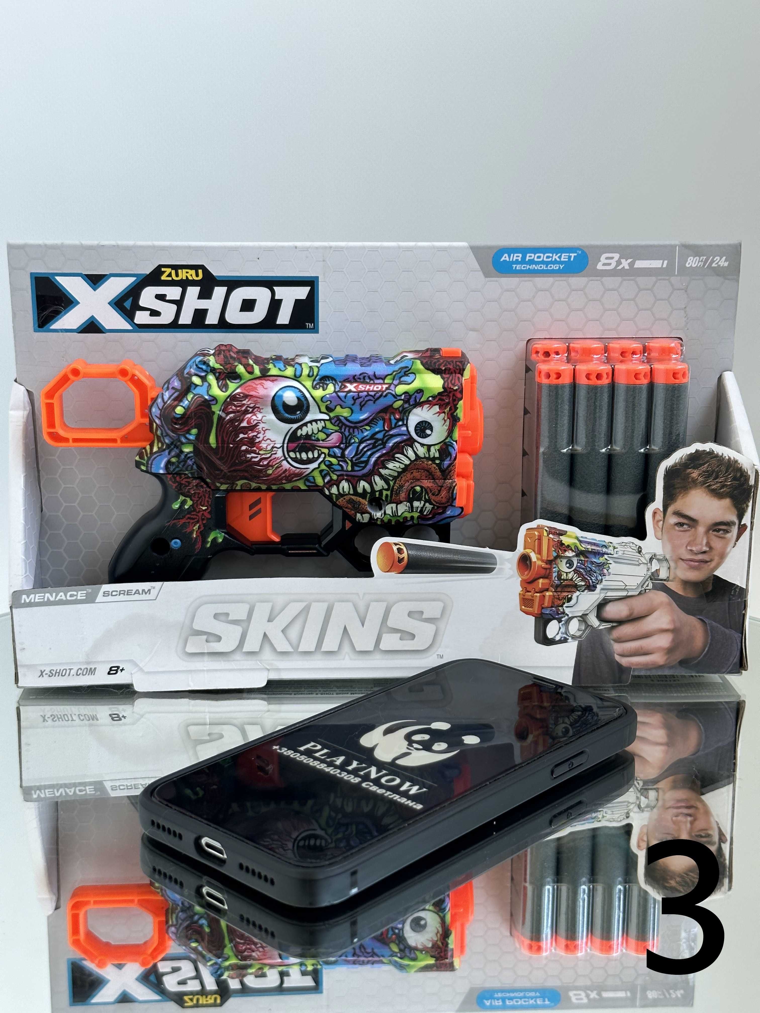 Знижка! бластер X-Shot / Скидка! Детский пистолет бластер (6 видов)*