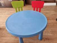 Oddam stolik i dwa krzesełka dla dzieci IKEA