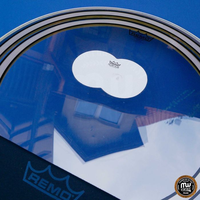 Remo - naciąg Powersonic Clear 22" + łatka Falam Slam ‼️