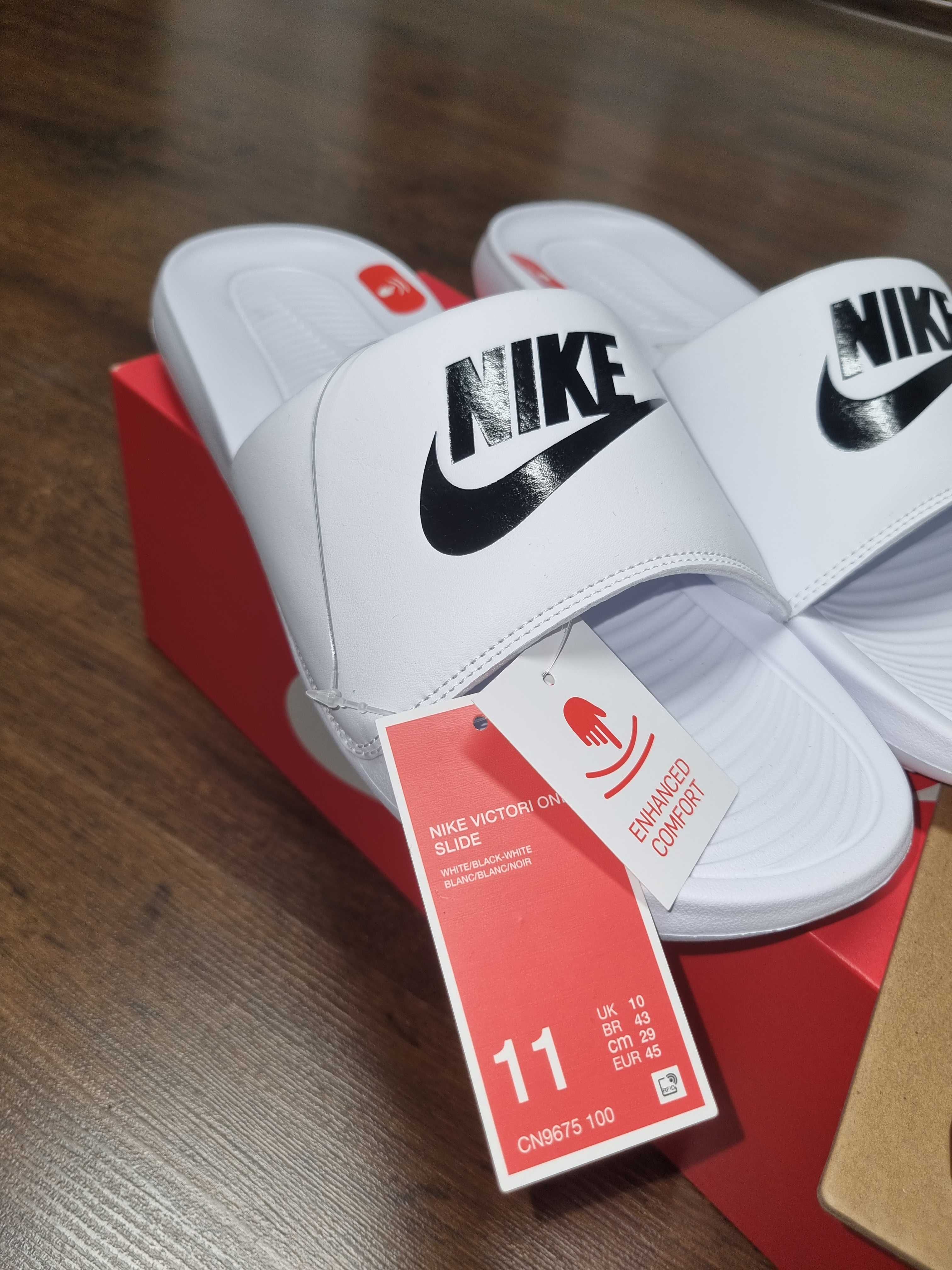 Klapki Nike Victori One Slide Slides Slider Sliders białe white