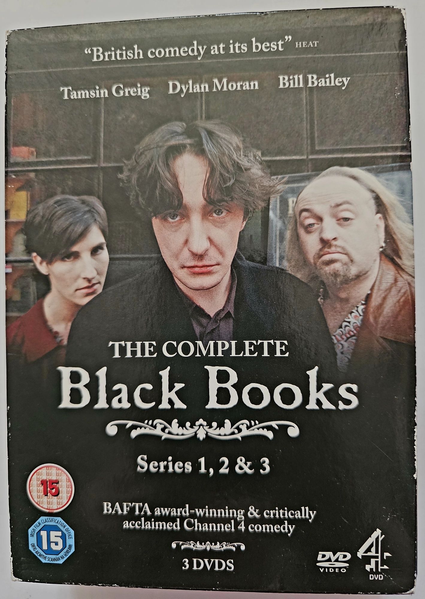 Black Books serial BBC, kompletny sezon 1, 2, 3