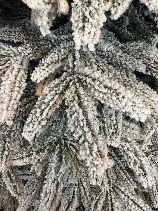 Смерека засніжена штучна лита ялинка від 1,5 до 2,5 м ёлка литая