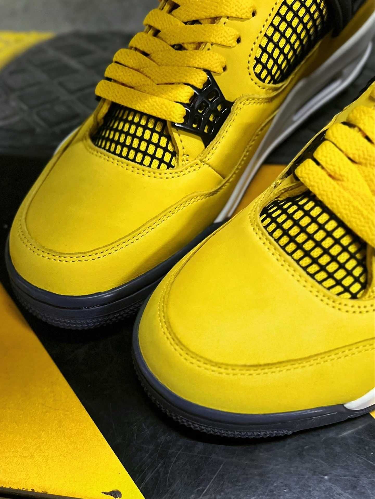 "Big Promotion"/buty/męskie*super/żółty/Jordan*4*Retro/r.41