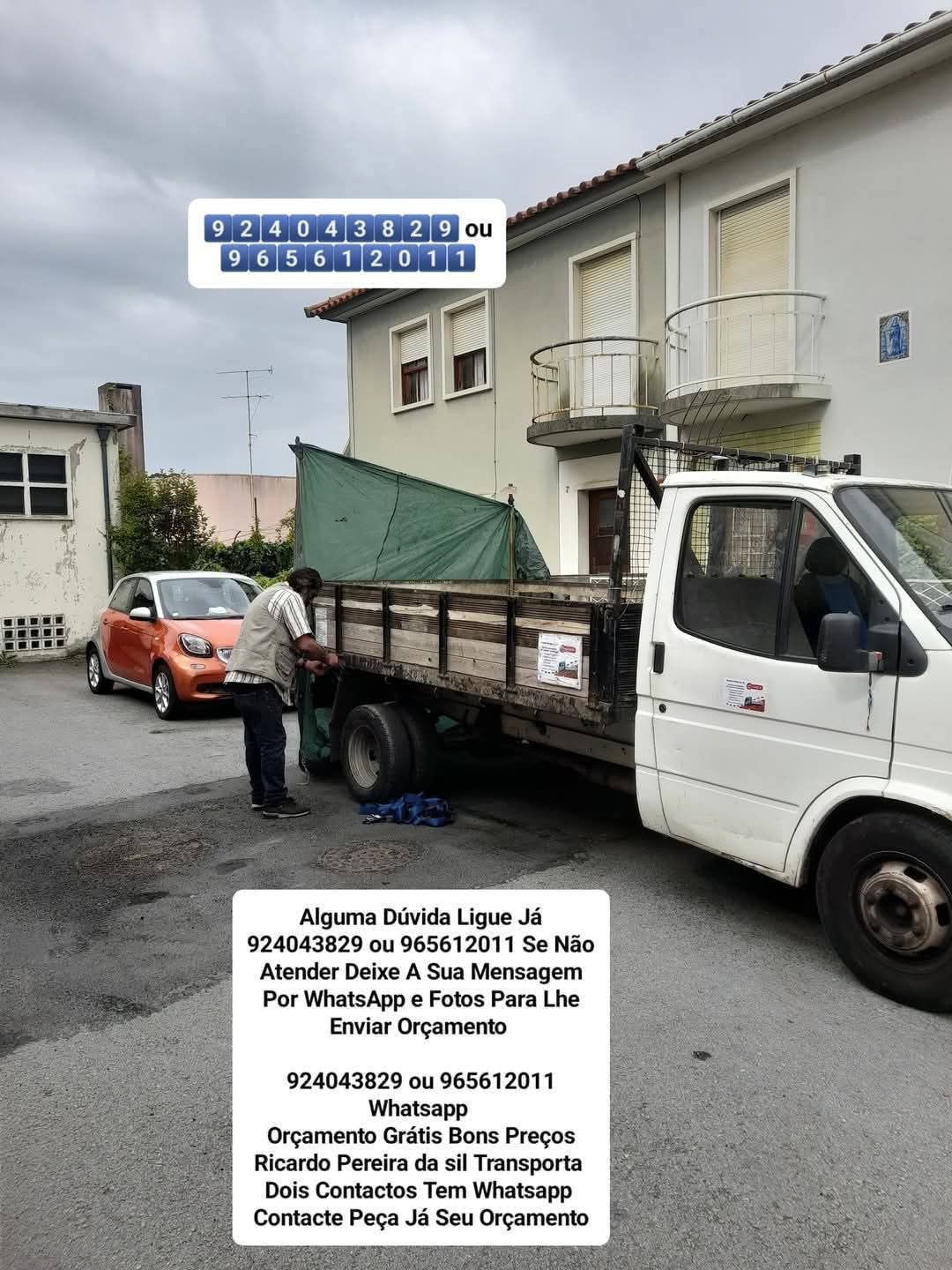 Faço cargas e entulho madeira Pladur monos