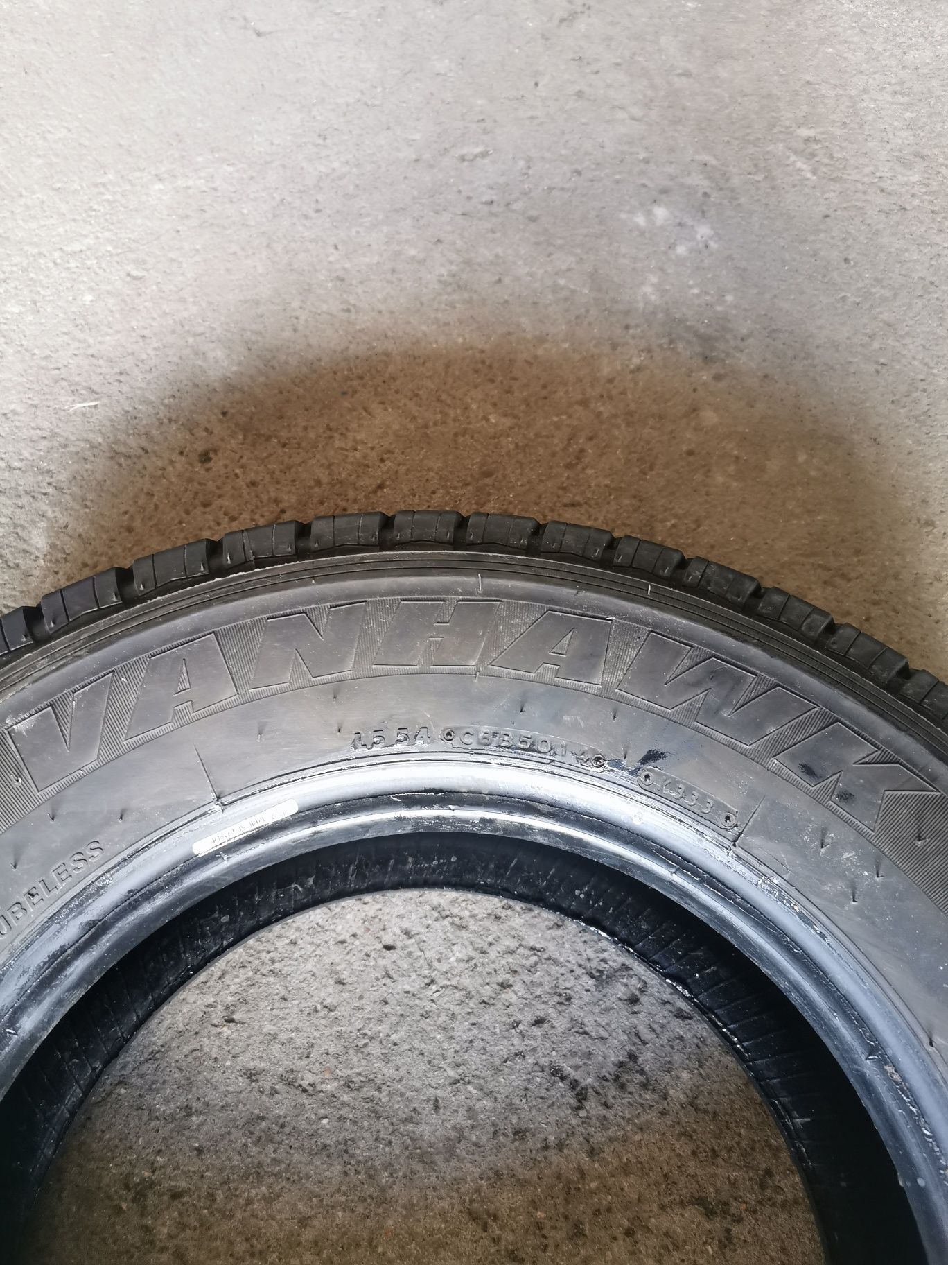 Para opon 195R14C 106/104R Firestone VANHAWK