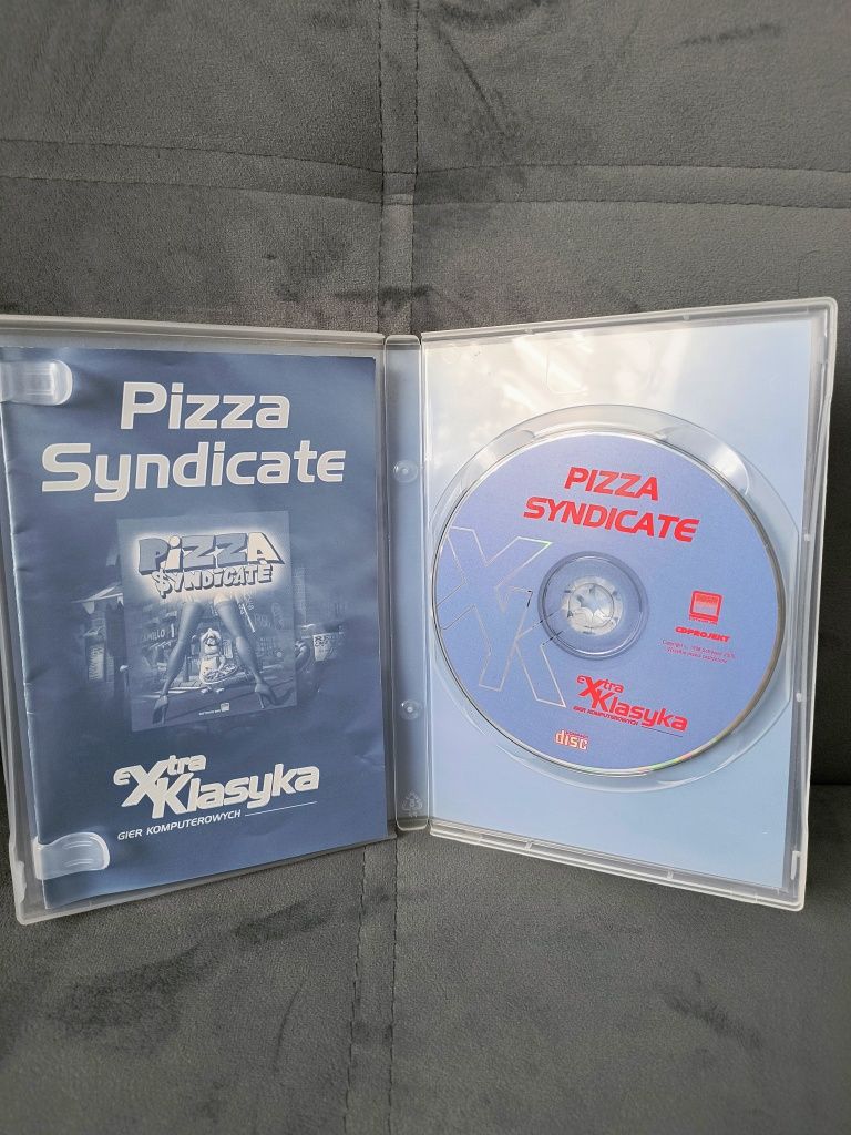 Dwie gry PC pizza Syndicate plus Setllers II wydanie extra klasyka