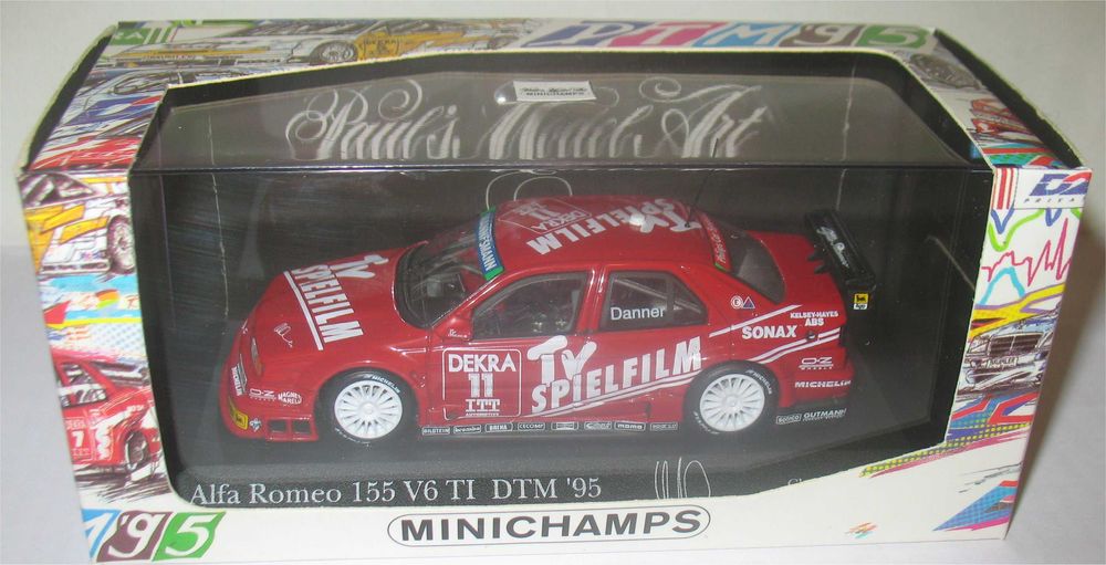 Minichamps - Alfa Romeo 155 V6 TI - DTM 1995 - Christian Danner