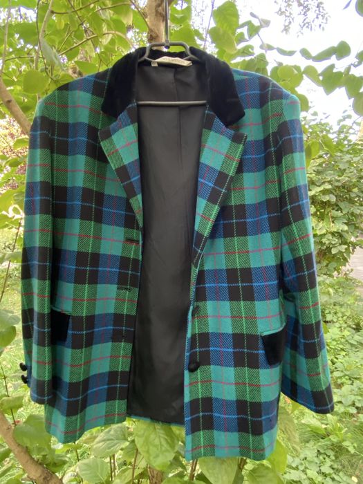 Кашеміровий піджак,піджак в клітинку,жіночий піджак