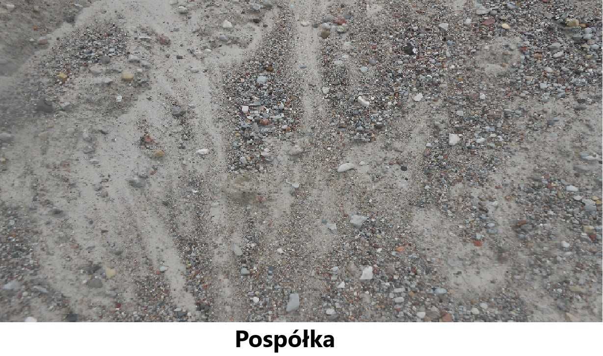 Żwir, Pospółka, Piach, Piasek