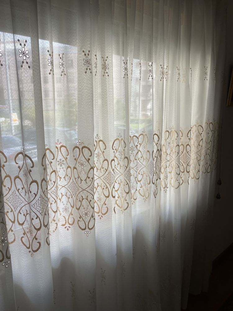 Cortinados de linho