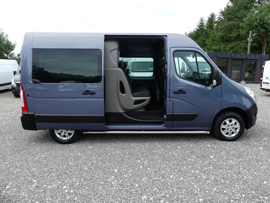 Renault MASTER 2.3DCI*150KM* 5 OSOBOWY  Tylko 226000km przebiegu*Full Opcja*Oryginał*Serwis*Jak Nowy