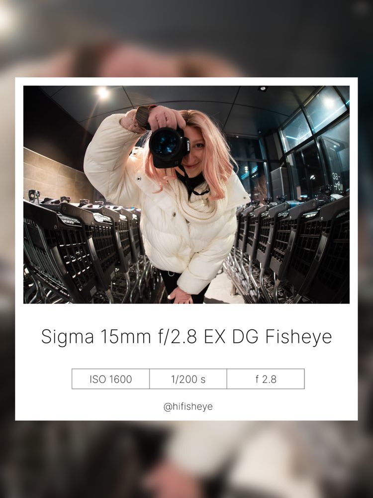 Sigma 15mm f/2.8 EX DG Diagonal Fisheye Nikon F
