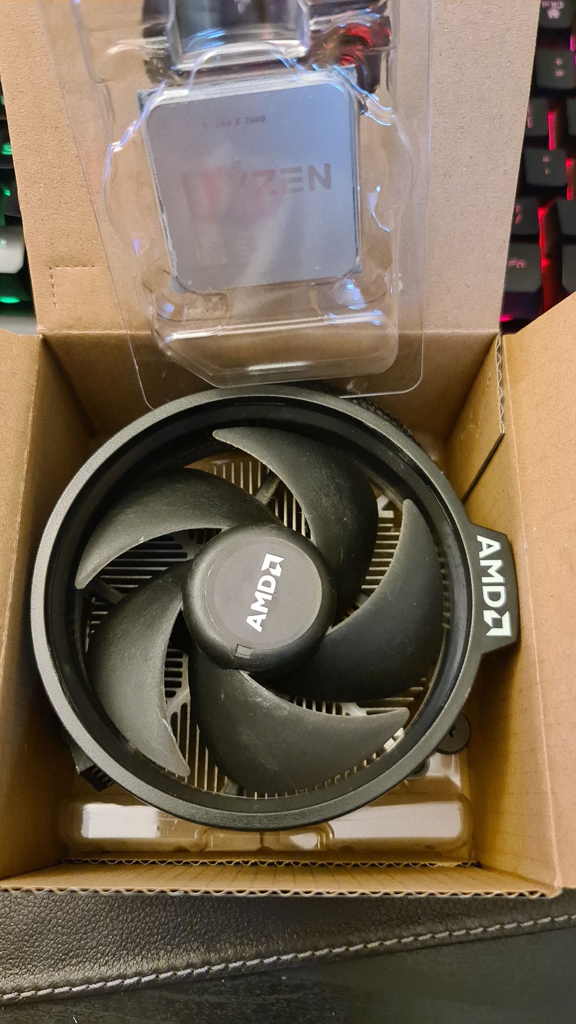 Processador rayzen 5 2600 +cooler
