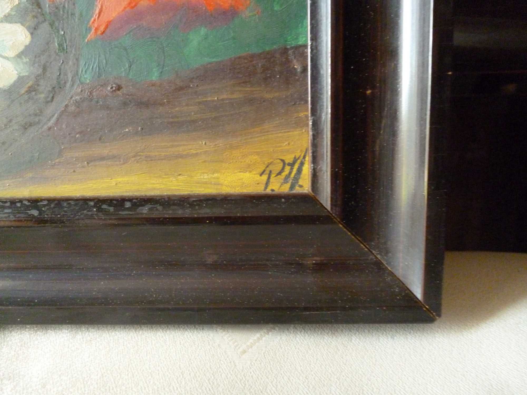 Obraz olejny malowany Sygnowany