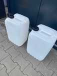 Kanister, kanistry, bańka plastikowa z korkiem 25L-20L raz zalane