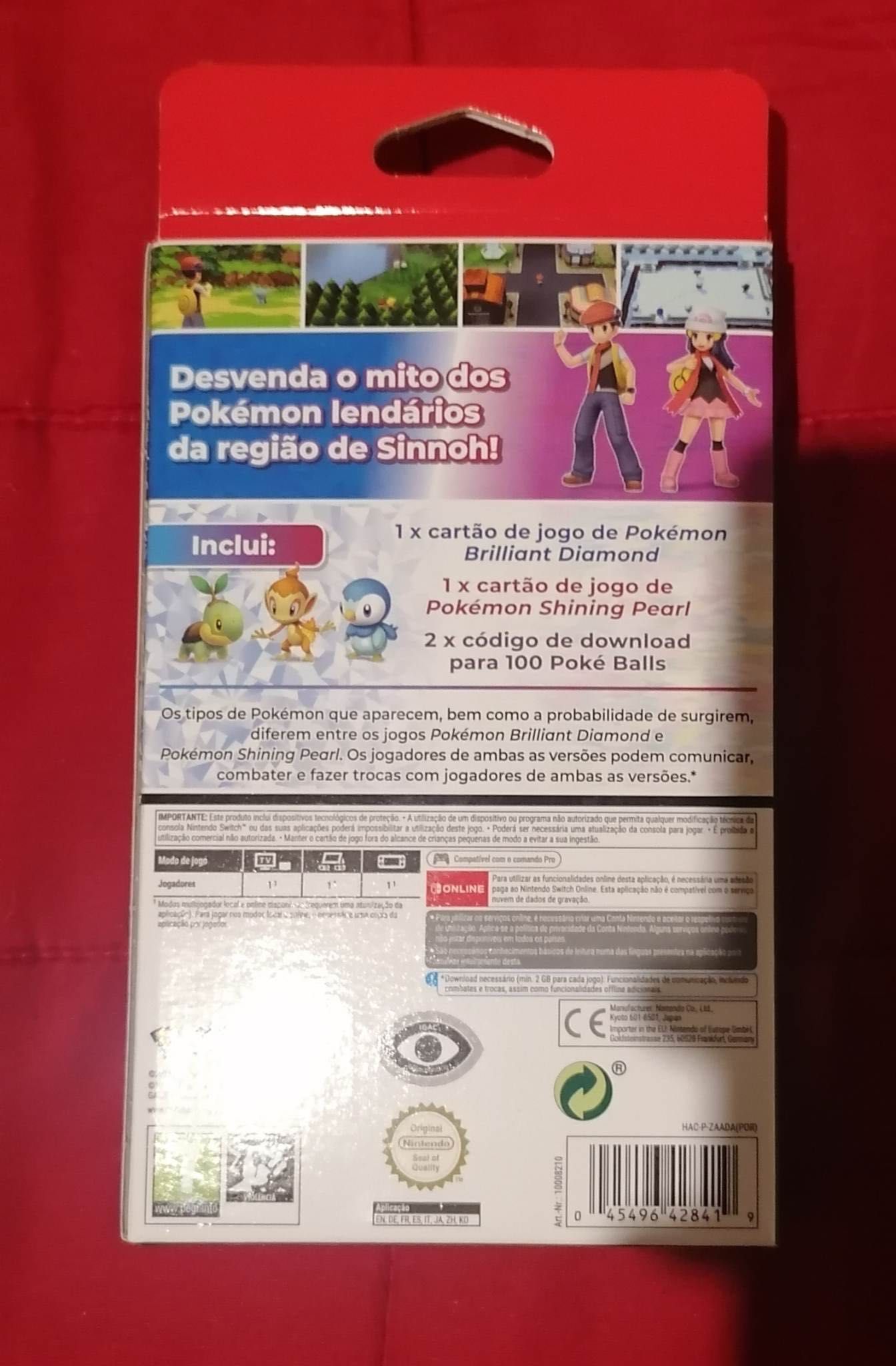 Pokemon Brilliant Diamond + Pokemon Shining Pearl DualPack + Steelbook