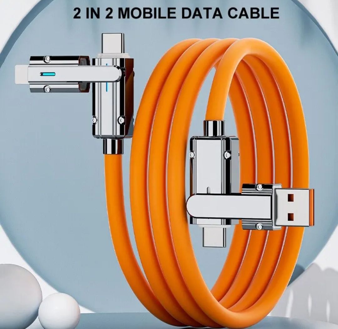 Type C Cabel 2-in-2 66W