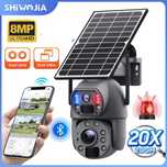 Hit!! Kamera SHIWOJIA Wifi, 8MP, optyka, solarna