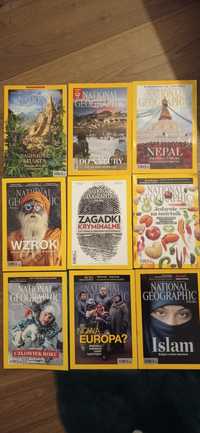 National Geographic 9 czasopism o wartości 117 zl