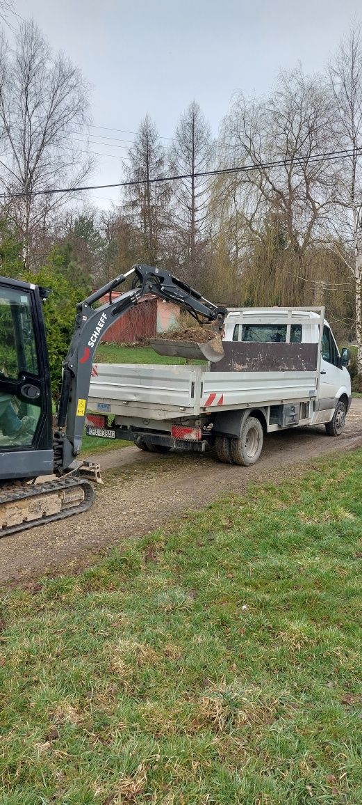 Koparko Ładowarka, Minikoparka , Wozidło  ,Transport ,Koparka obrotowa