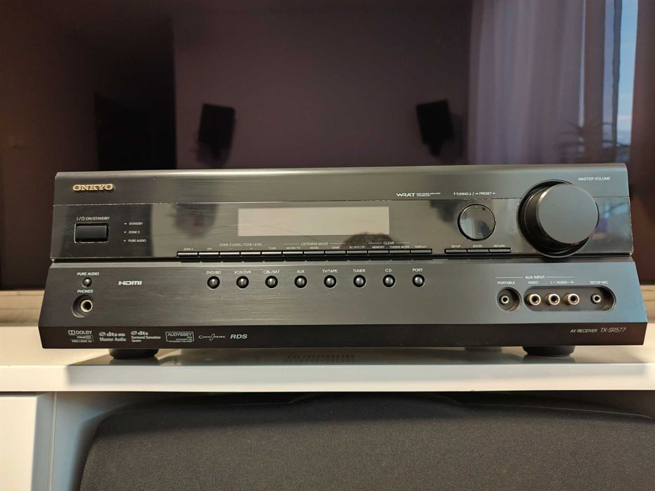 Amplituner kina domowego Onkyo TX-SR577 - 7.1 stan BDB