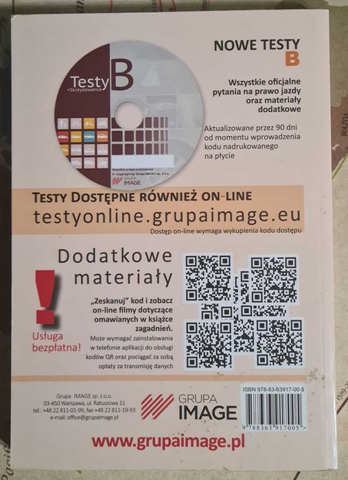 Kierowca doskonały B wg Henryka Próchniewicza