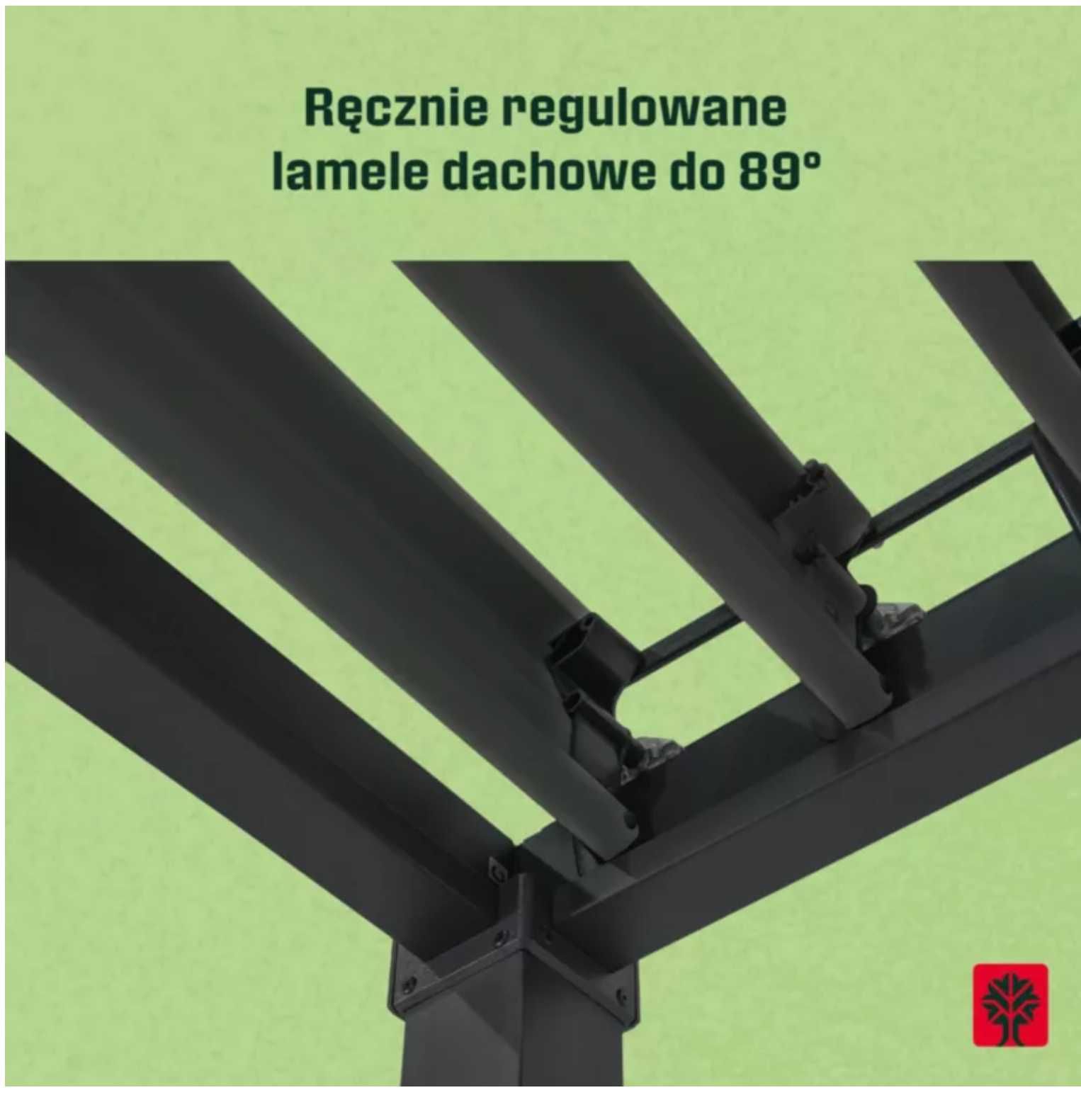 Pawilon Klikstrom Bioclimatic Tehuano 3 x 3 m
