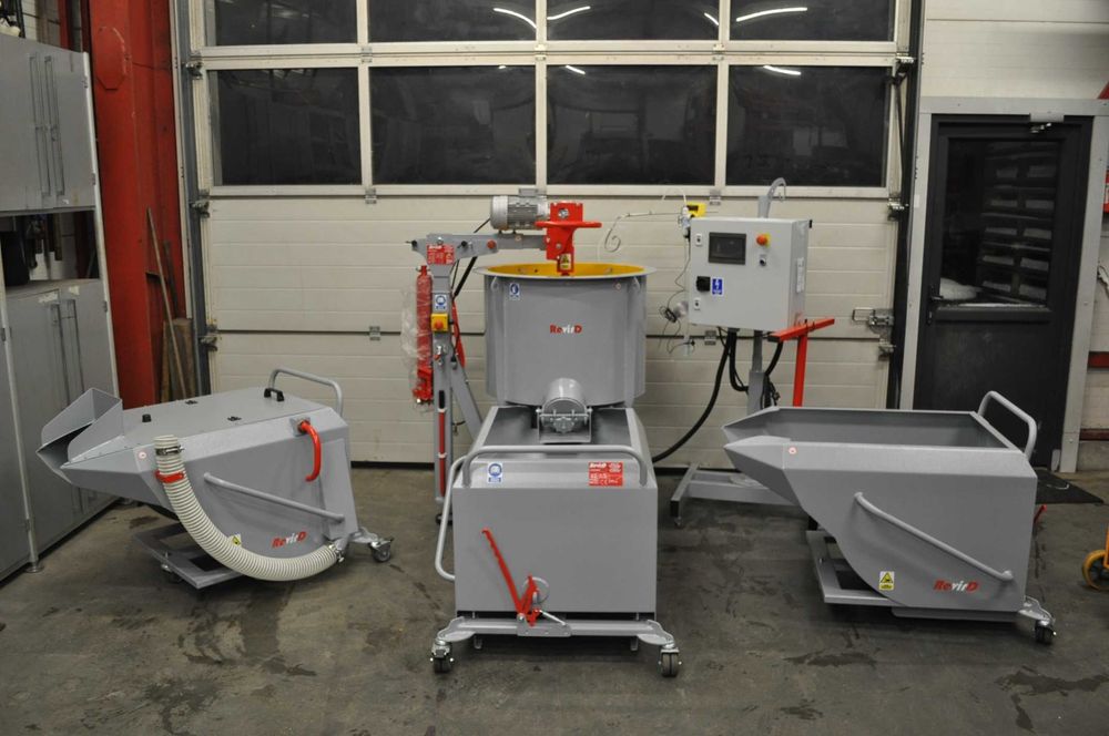 Maszyna do polerowania felg, polerka wibracyjna, polerowanie felg FILM