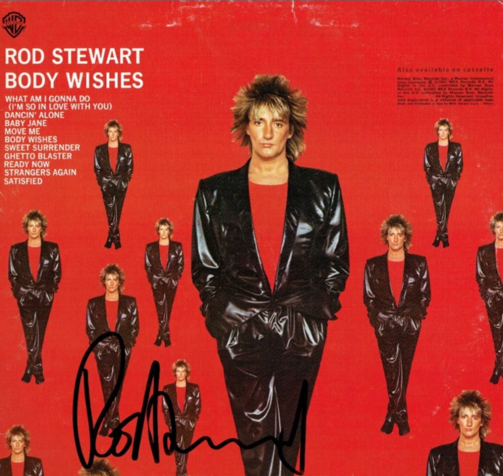 Autografy_pl Rod Stewart Winyl Autografy Prezent