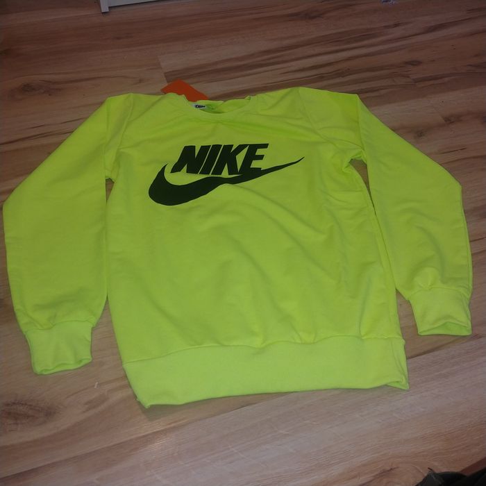 Damska bluza Limonkowa logowana