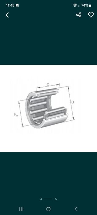 2 Łożyska z oringiem Vileda