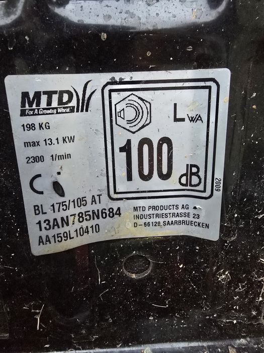 Traktorek kosiarka bolens /mtd  mastercut  hydro briggs 17,5