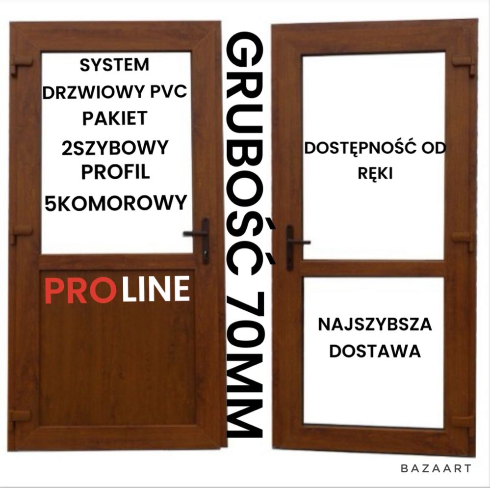 Drzwi Sklepowe 90x210 Niskie ceny!!!