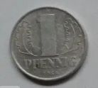 Moneta niemiecka 1 PFENNIG fenig NRD DDR 1964 r.